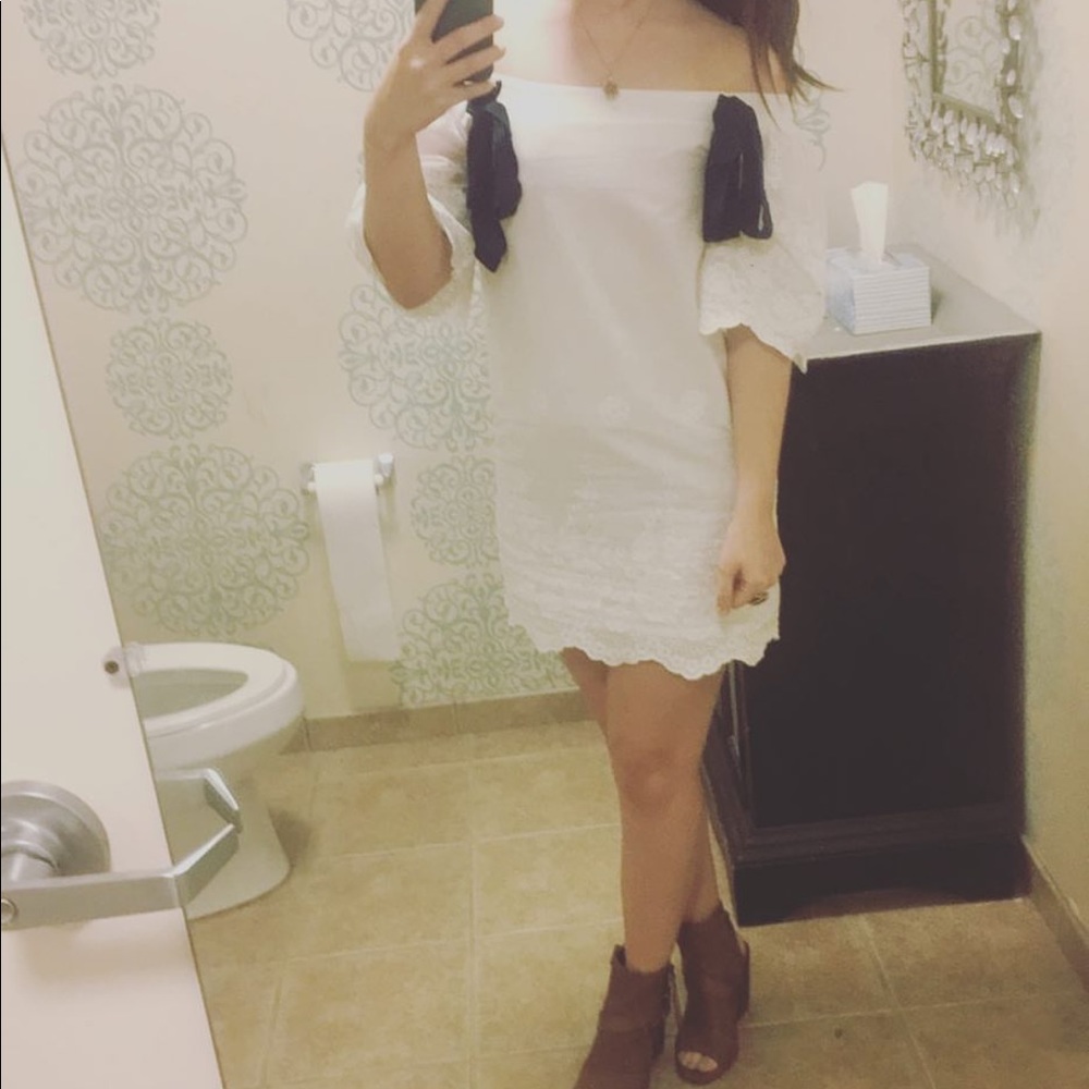 English Factory lace eyelet dress